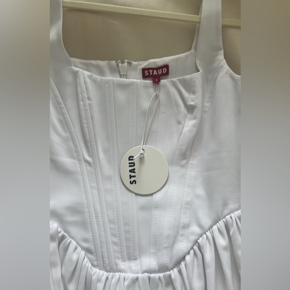 NWT Staud Landscape Dress in White - Picture 2 of 6